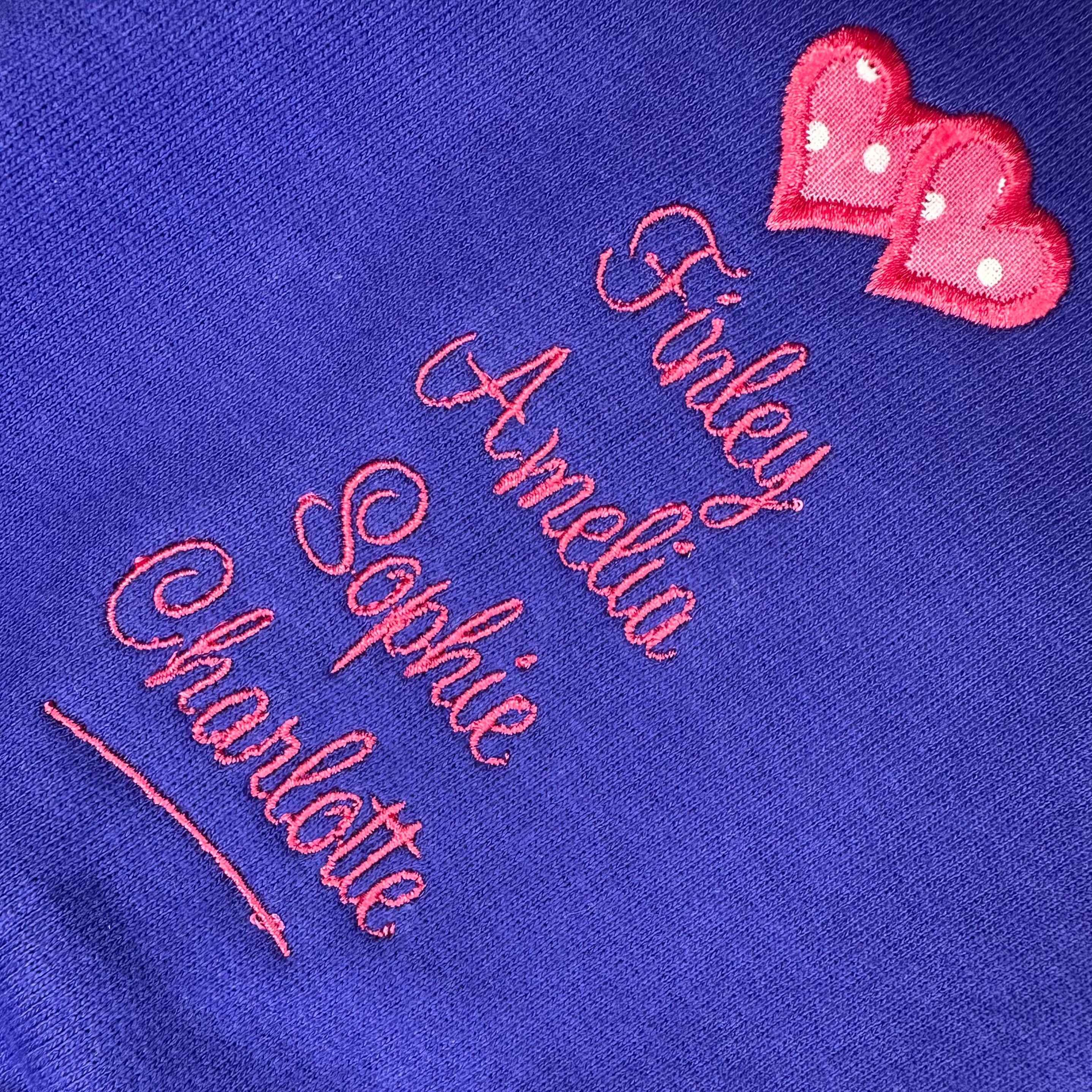 Personalised Grandma Hoodie with Grandchildren’s Names