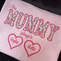 Personalised Mummy sweatshirt with children’s names